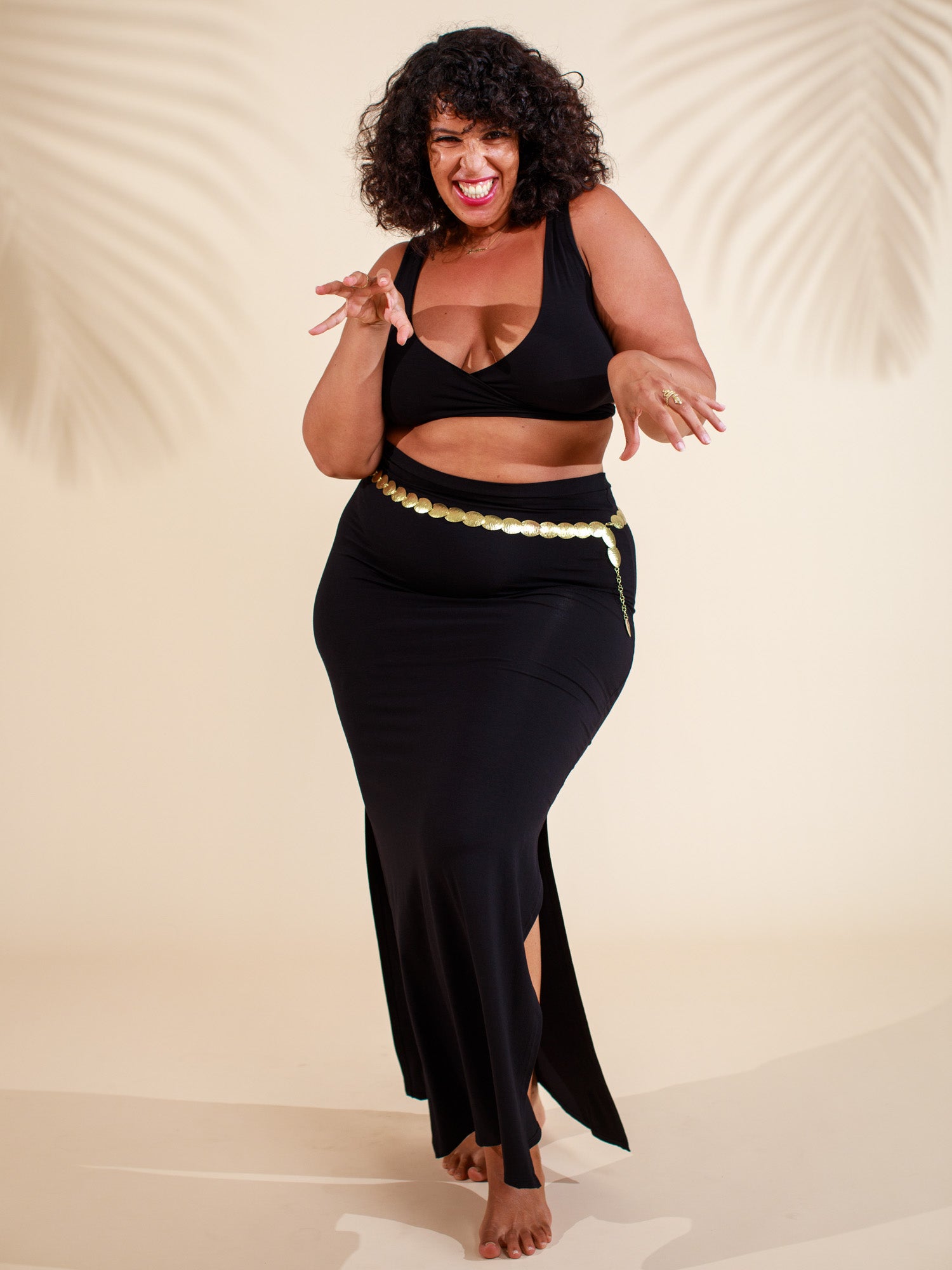 Alexandra Skirt - Black Onyx