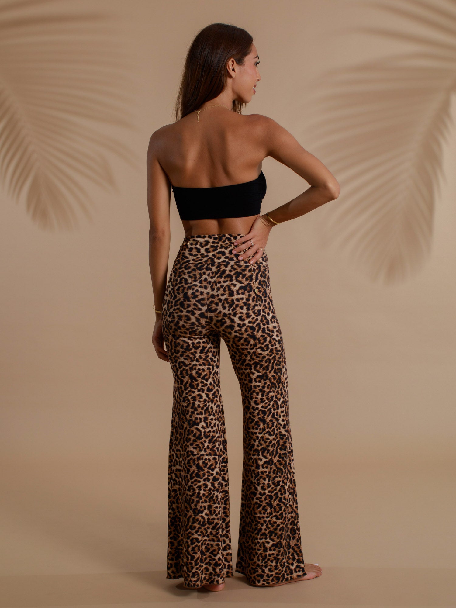 Freya Pant - Organic Leopard