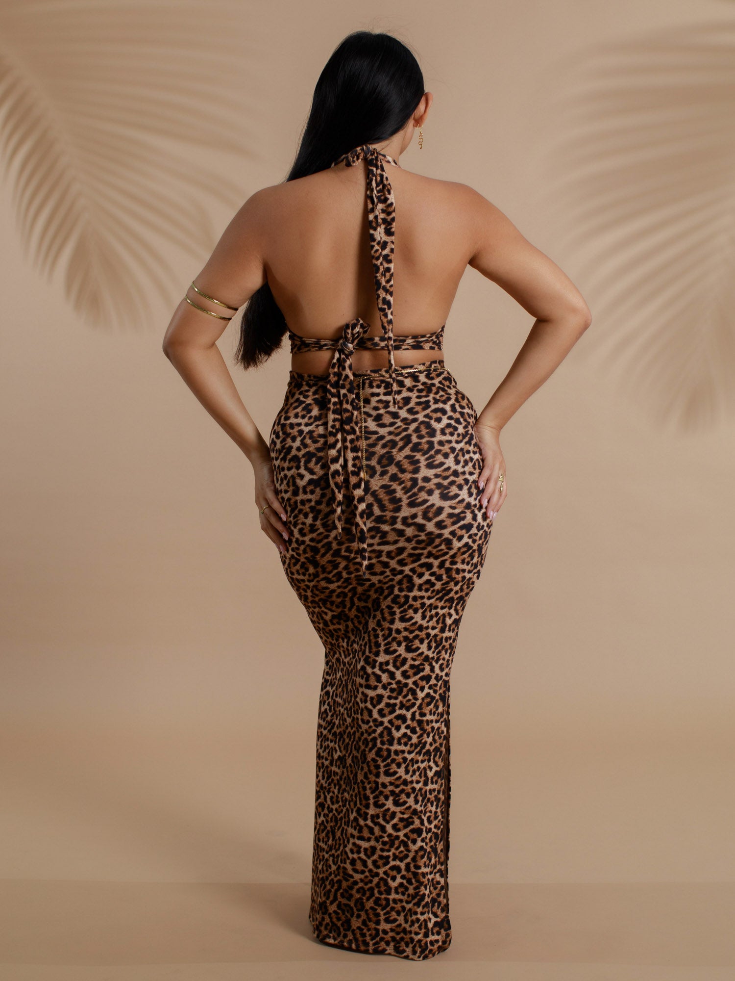 Alexandra Skirt - Organic Leopard