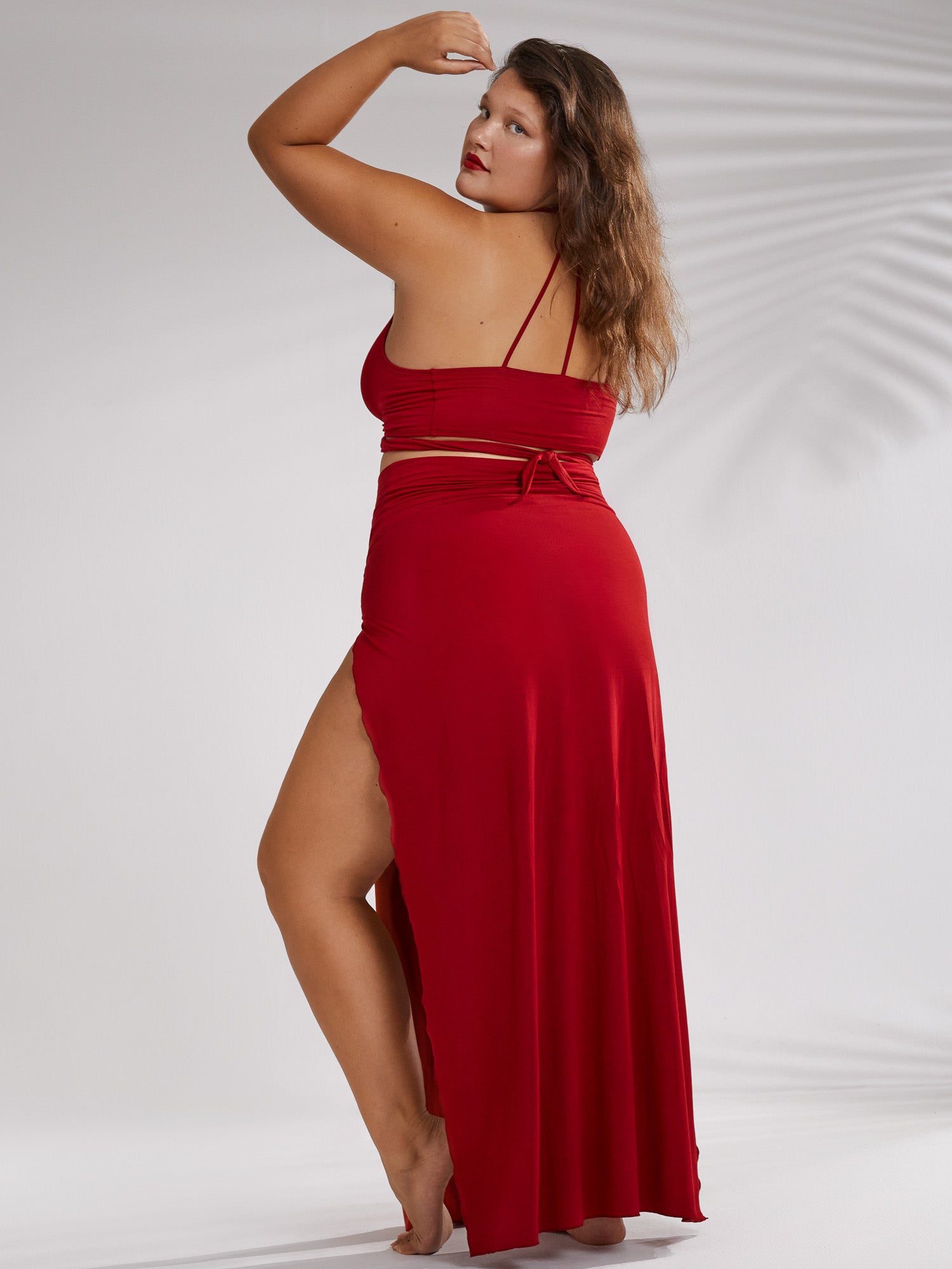 Cleopatra + Serpent Set - Crimson Red
