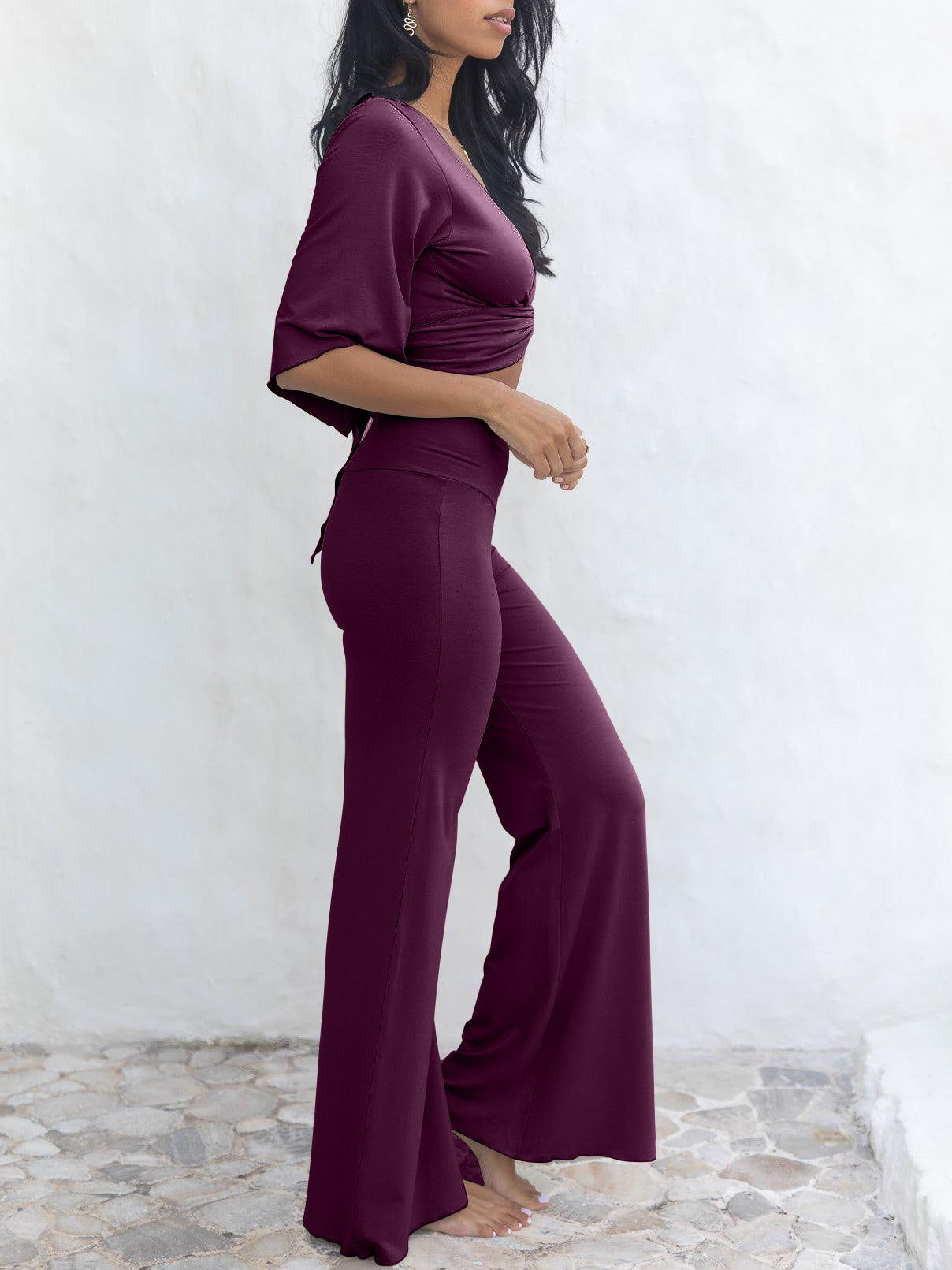 Geisha Top (5-Way) - Amethyst Purple