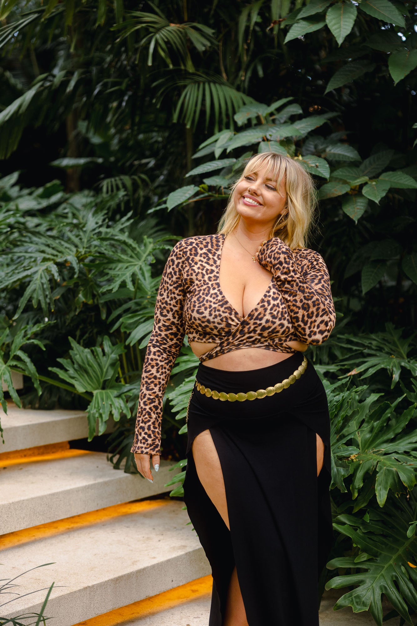 Juliette Top (5-Way) - Organic Leopard