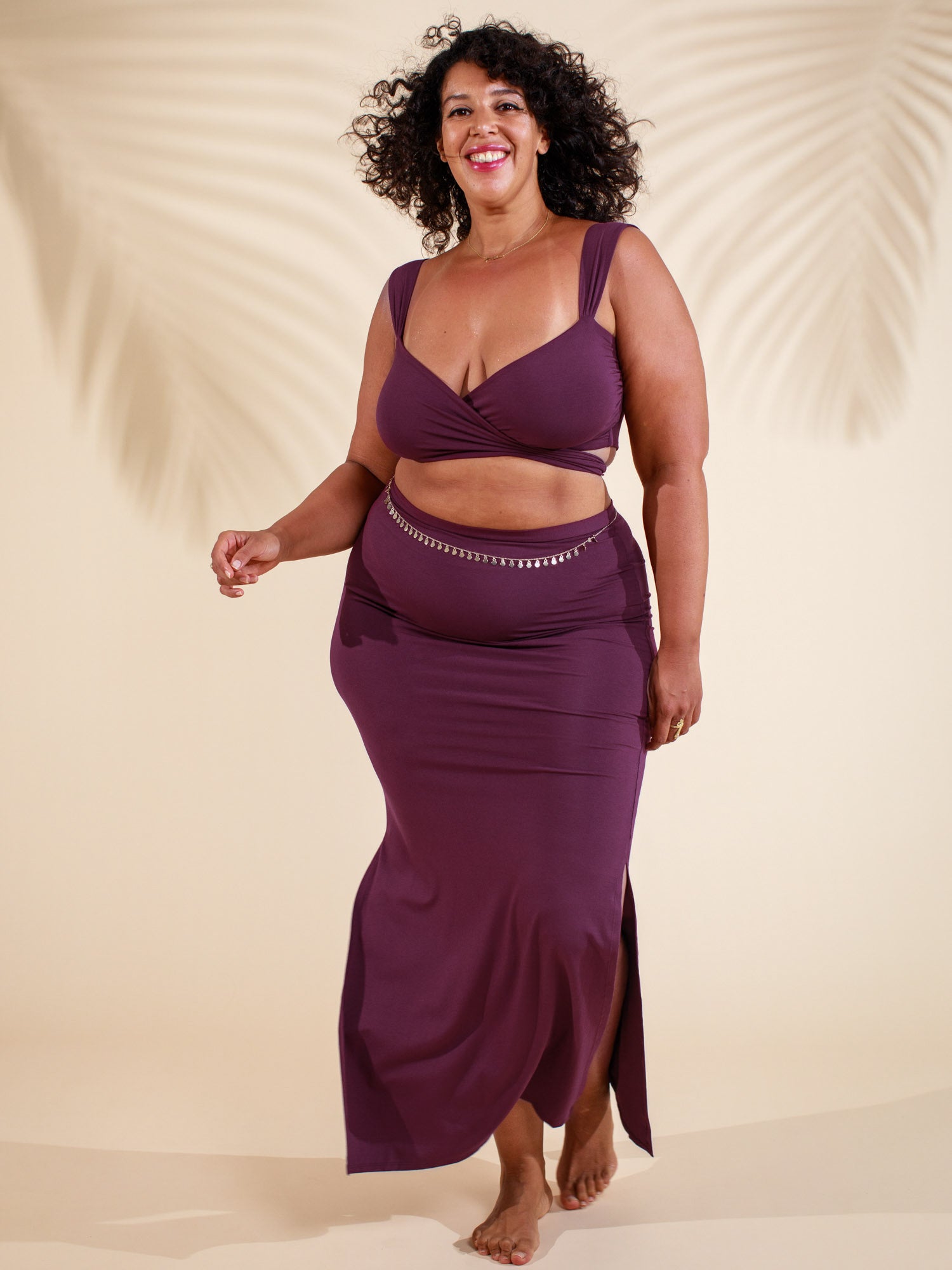 Emilia Top (2-Way) - Amethyst Purple