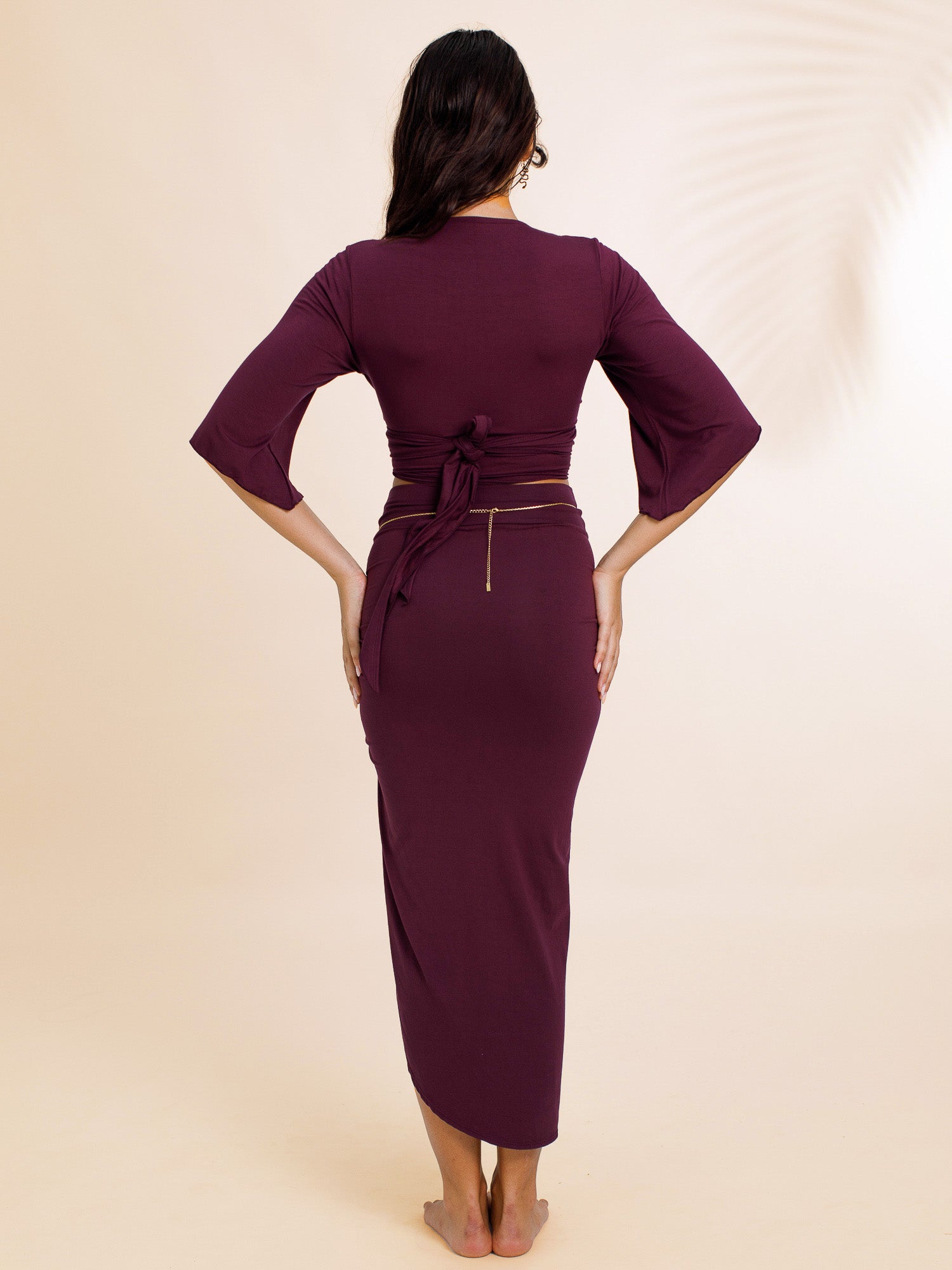 Geisha Top (5-Way) - Amethyst Purple