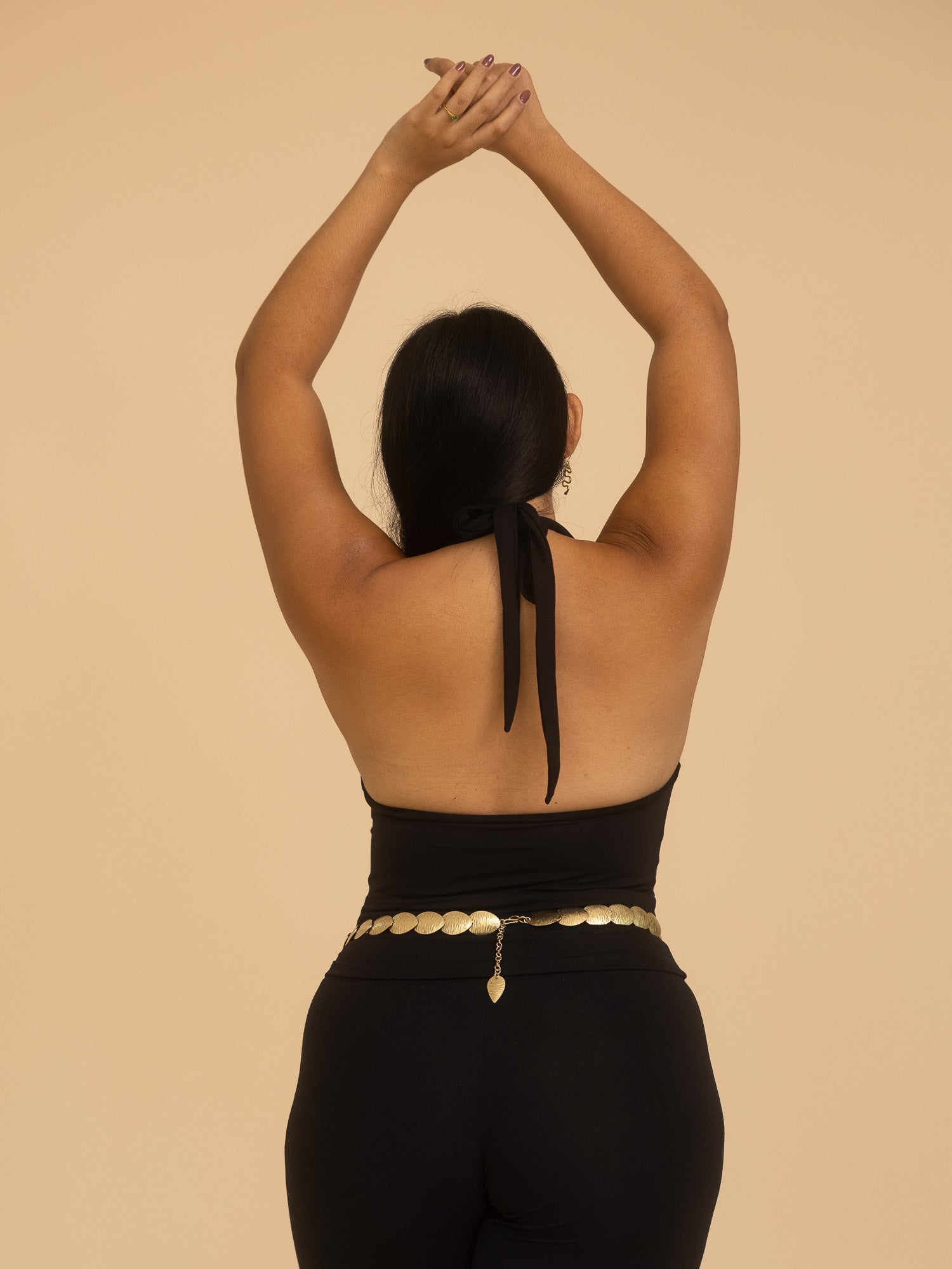 Long Celeste Top - Black Onyx