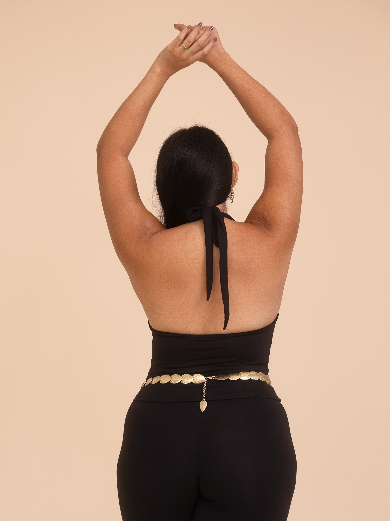 Long Celeste Top - Black Onyx