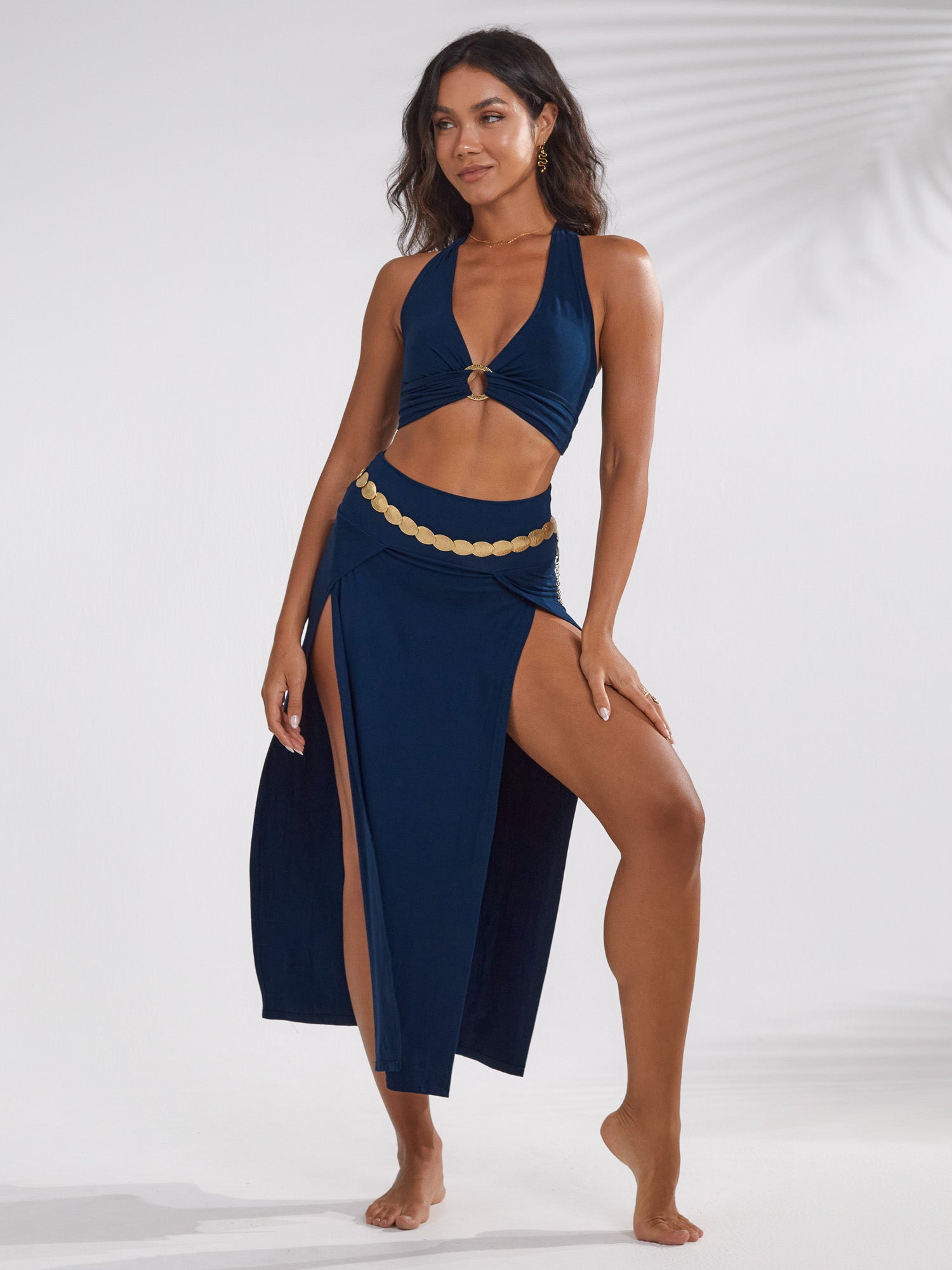 Unleash Your Inner Goddess in Our Cleopatra Slit Skirt | The Royal Codes