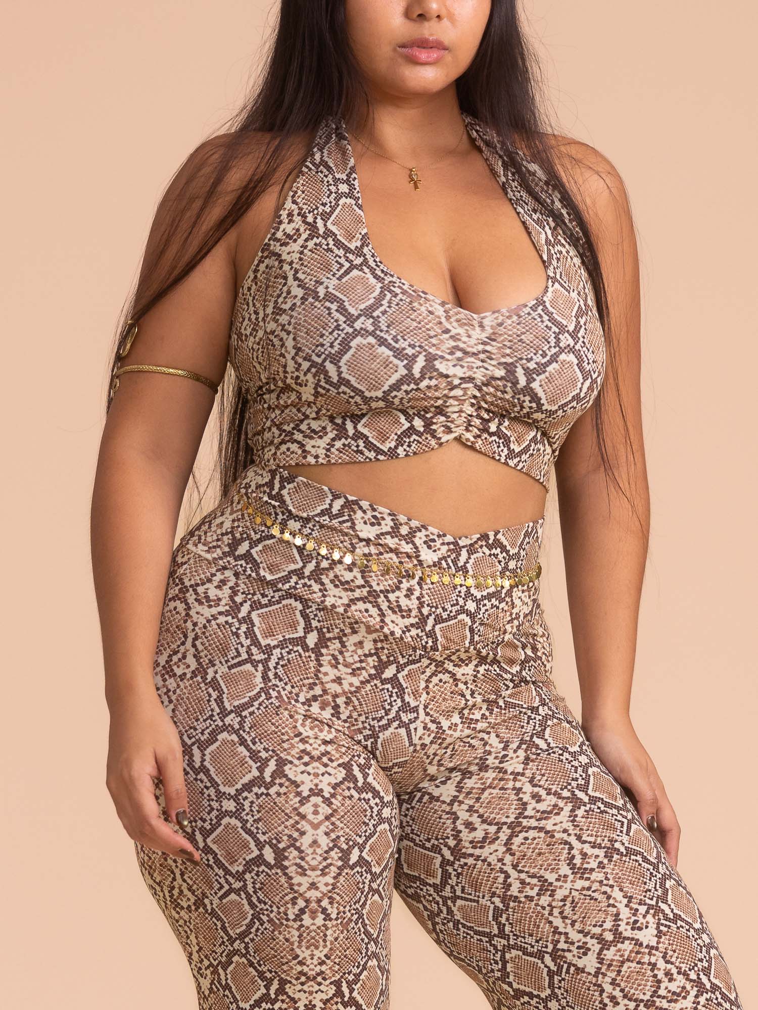 Nalu + Freya Set - Organic Snake Print