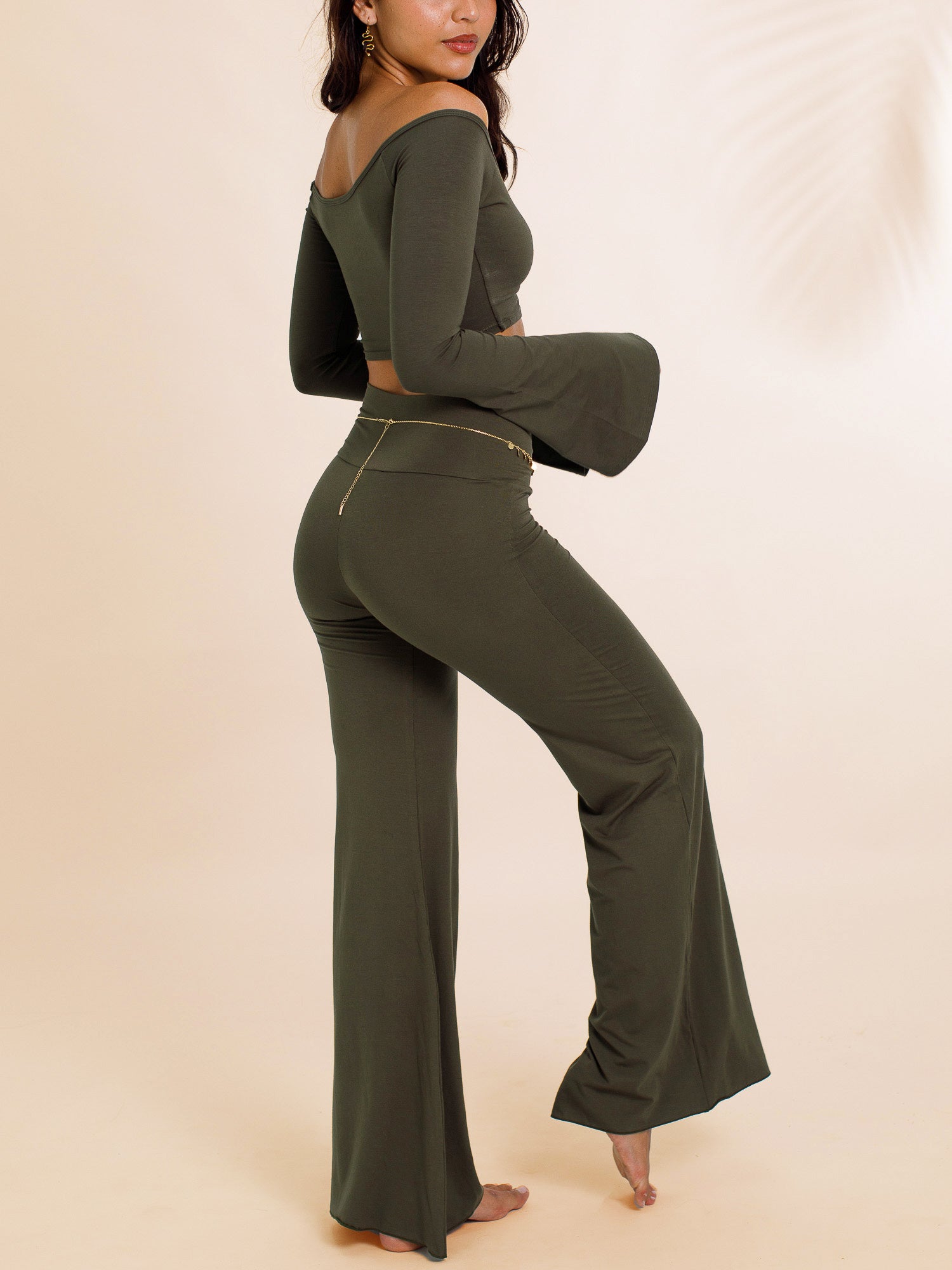 Freya Pant - Forest Jade