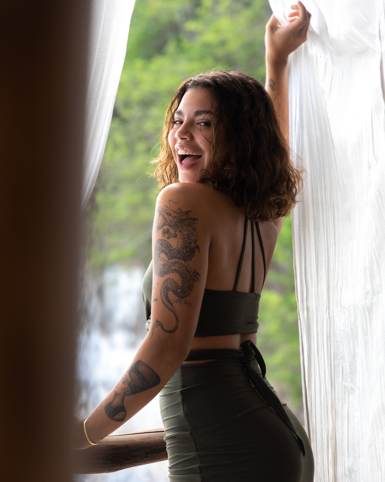 Serpent Top (5-Way) - Forest Jade