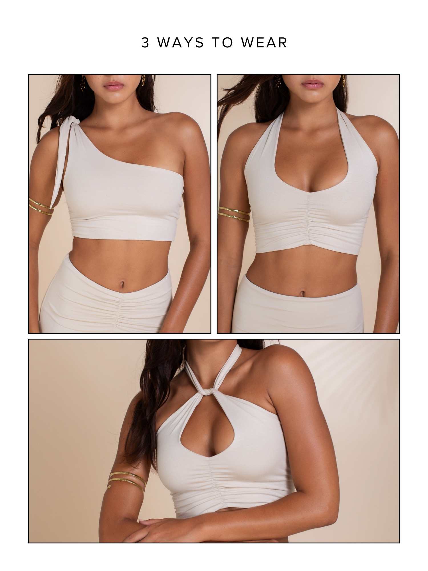 Nalu Top (3-Way) - Cherry Stone