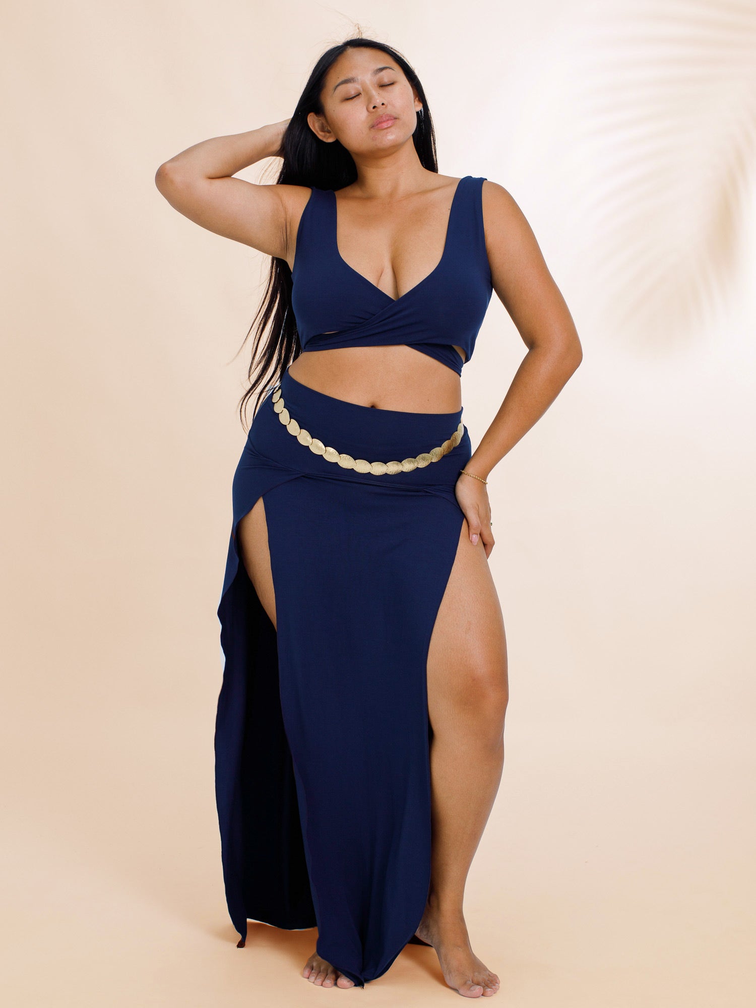 Cleopatra Slit Skirt - Handmade in Bali | The Royal Codes