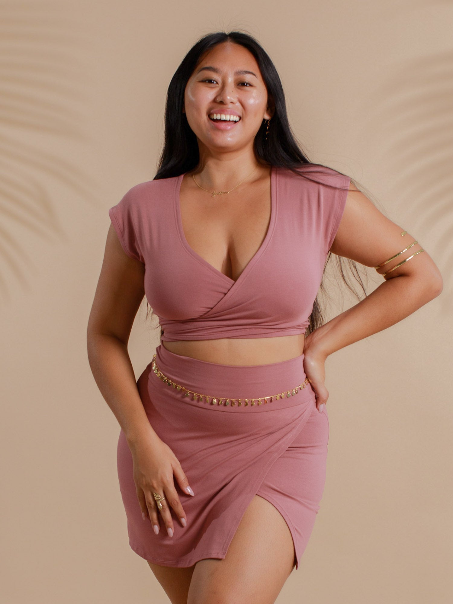 Demi Skort - Dusty Rose