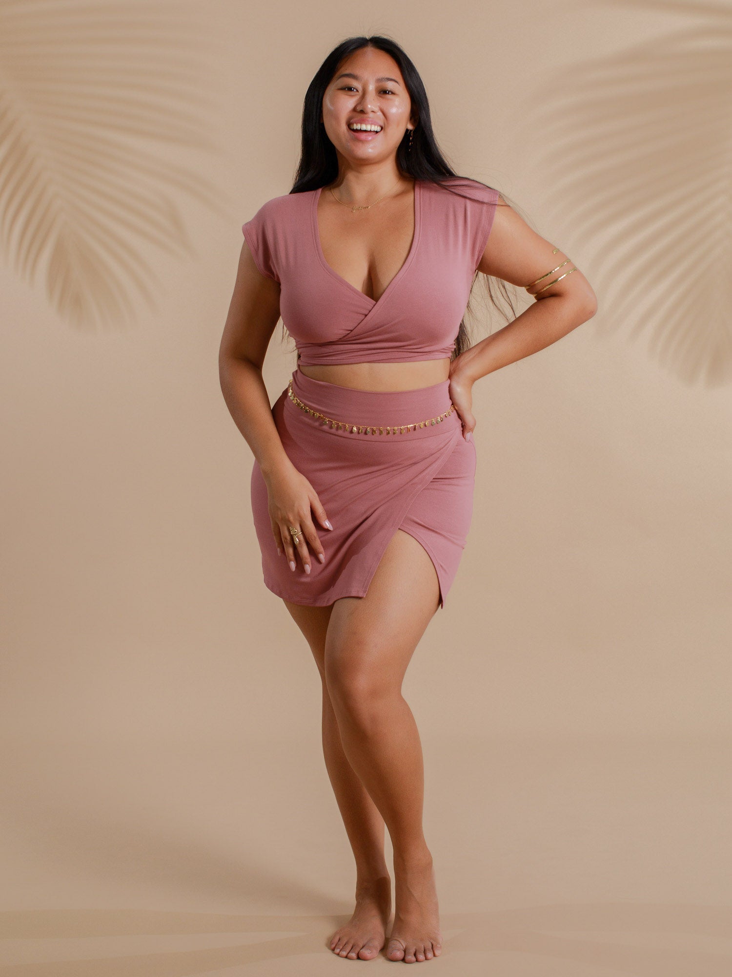 Demi Skort - Dusty Rose