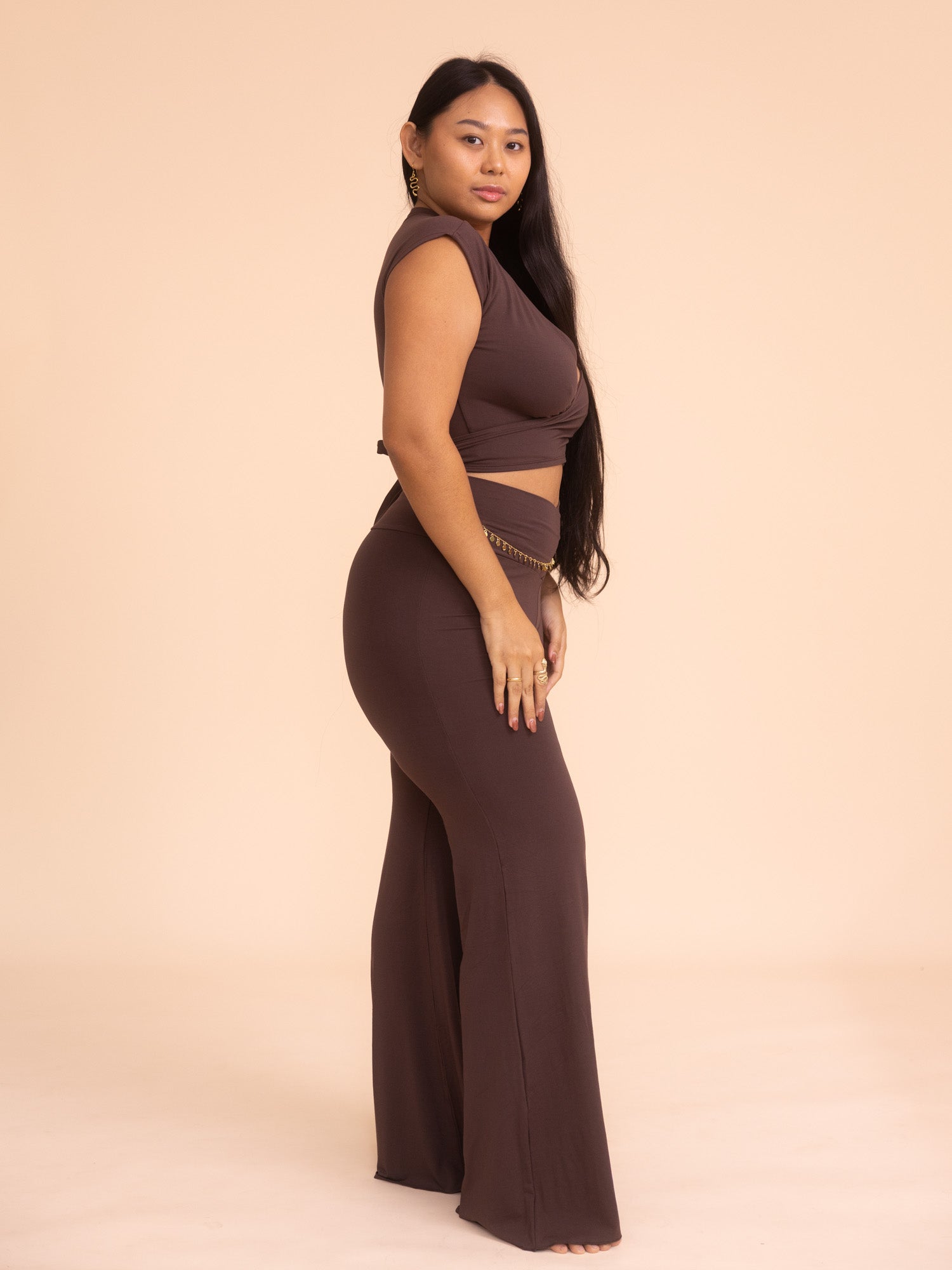 Freya Pant | Luxe and Comfortable Wide-Leg Bell Bottoms | Royal Codes