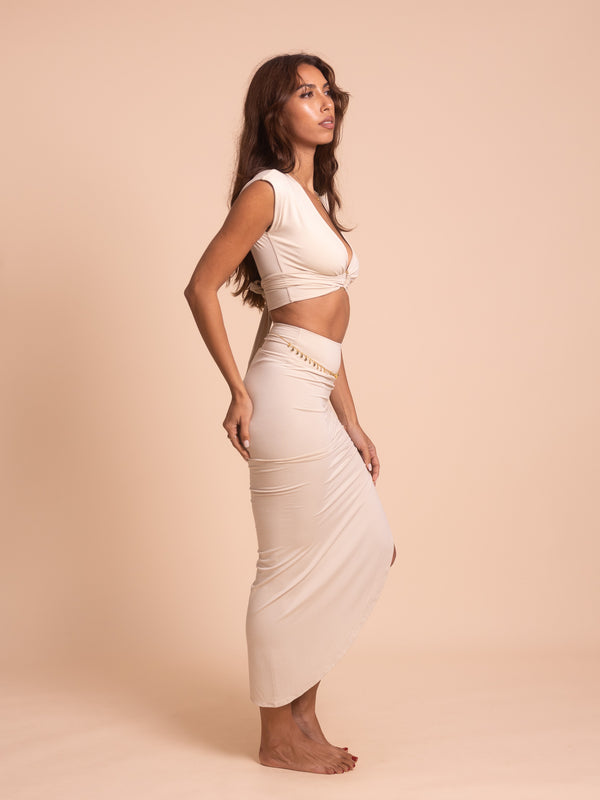 Anaya Top (5-Way) - Sandy Pearl