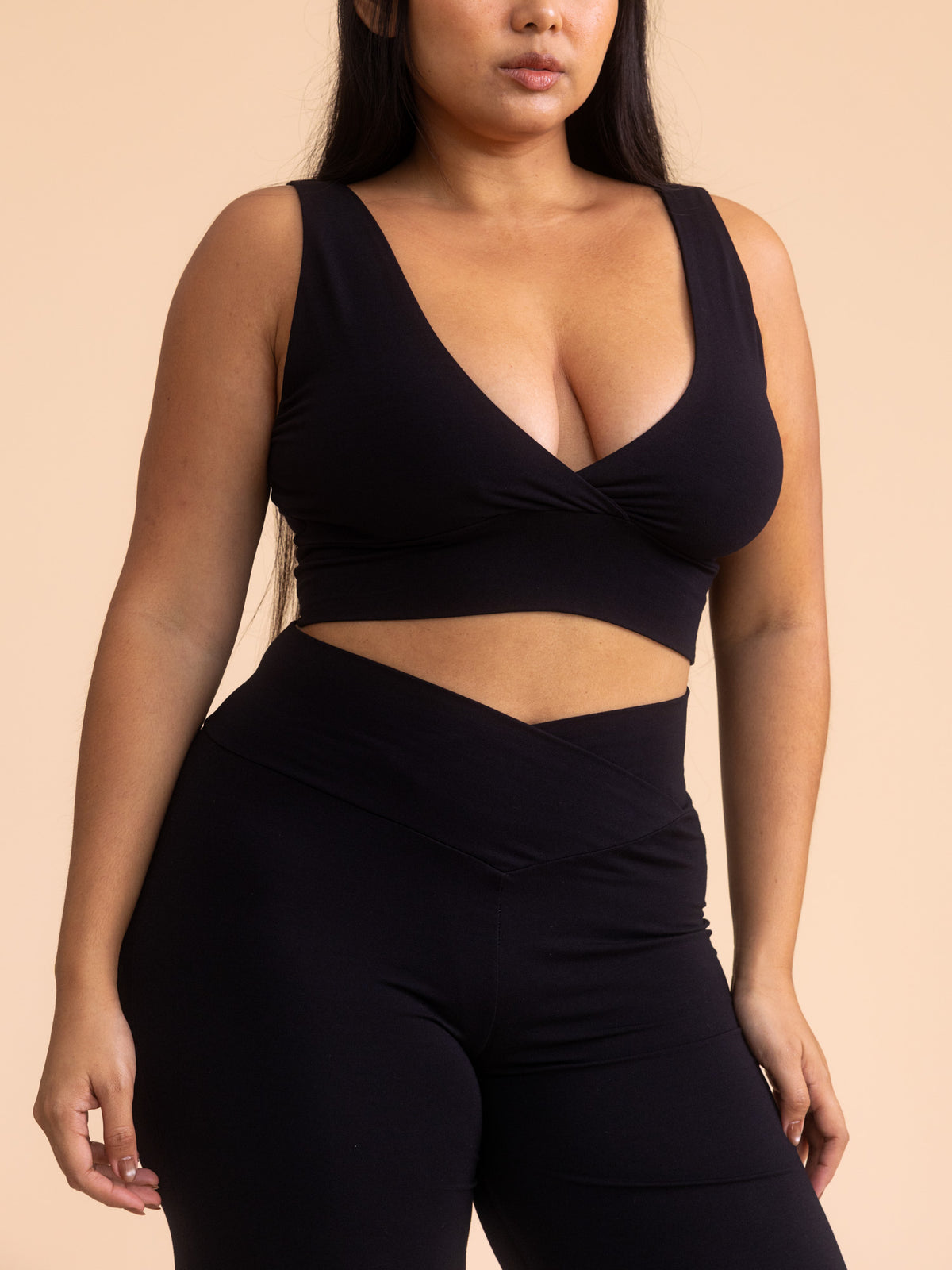 Alora Flare Pant - Black Onyx