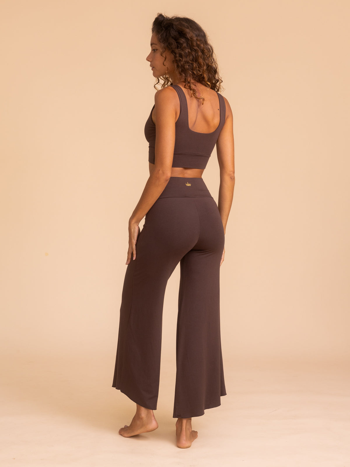 Alora Flare Pant - Cacao