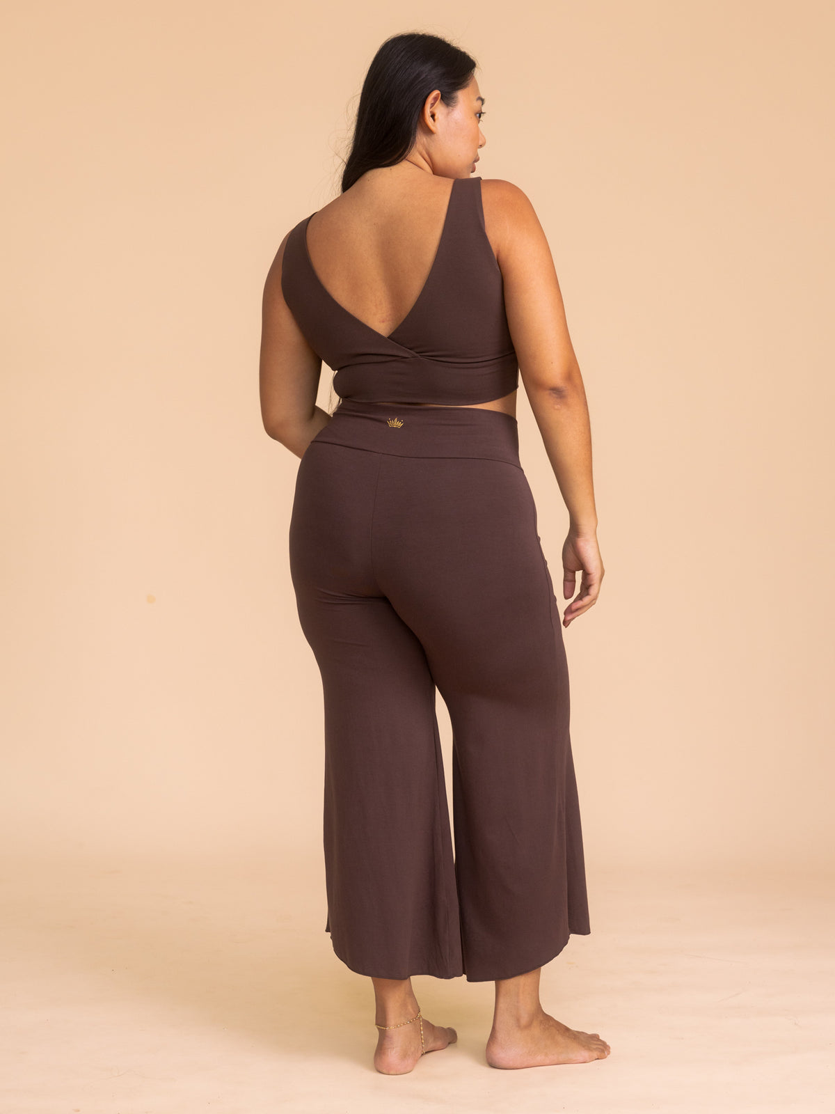 Alora Flare Pant - Cacao