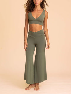 Alora Flare Pant - Fern