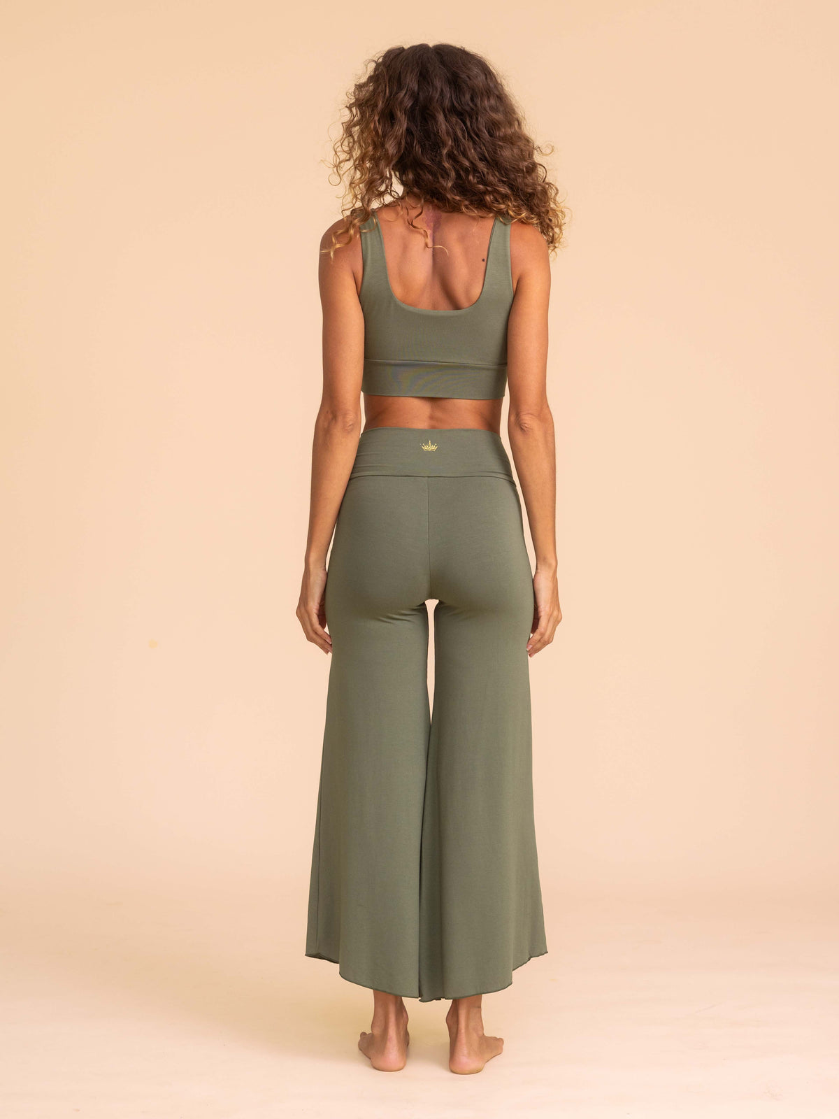 Alora Flare Pant - Fern