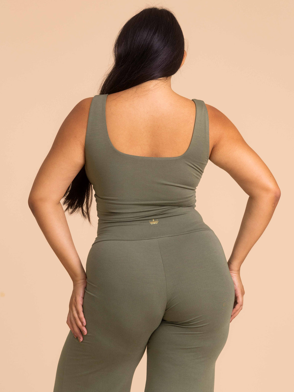 Alora Flare Pant - Fern