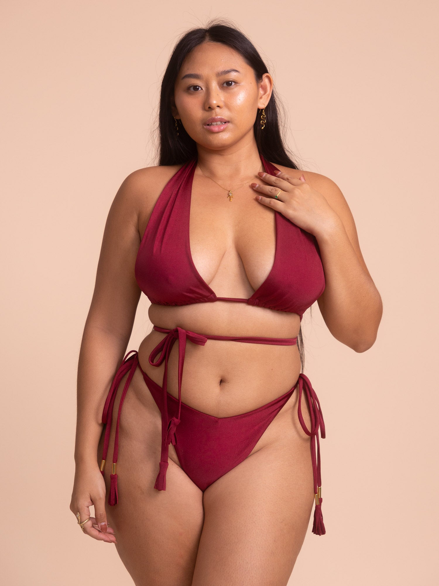 Calypso Bikini Set - Cherry