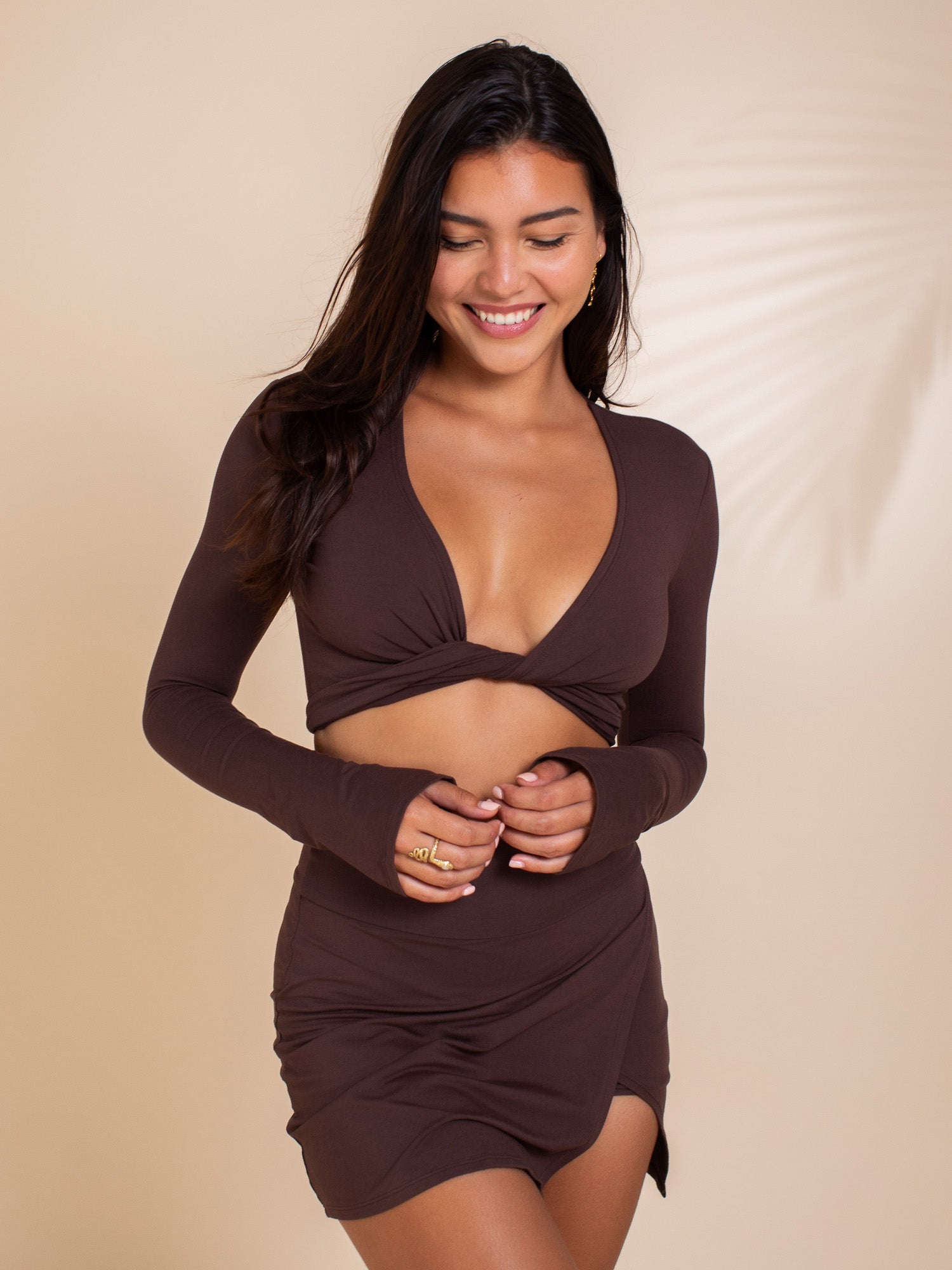 4-Way Juliette Top - Cacao