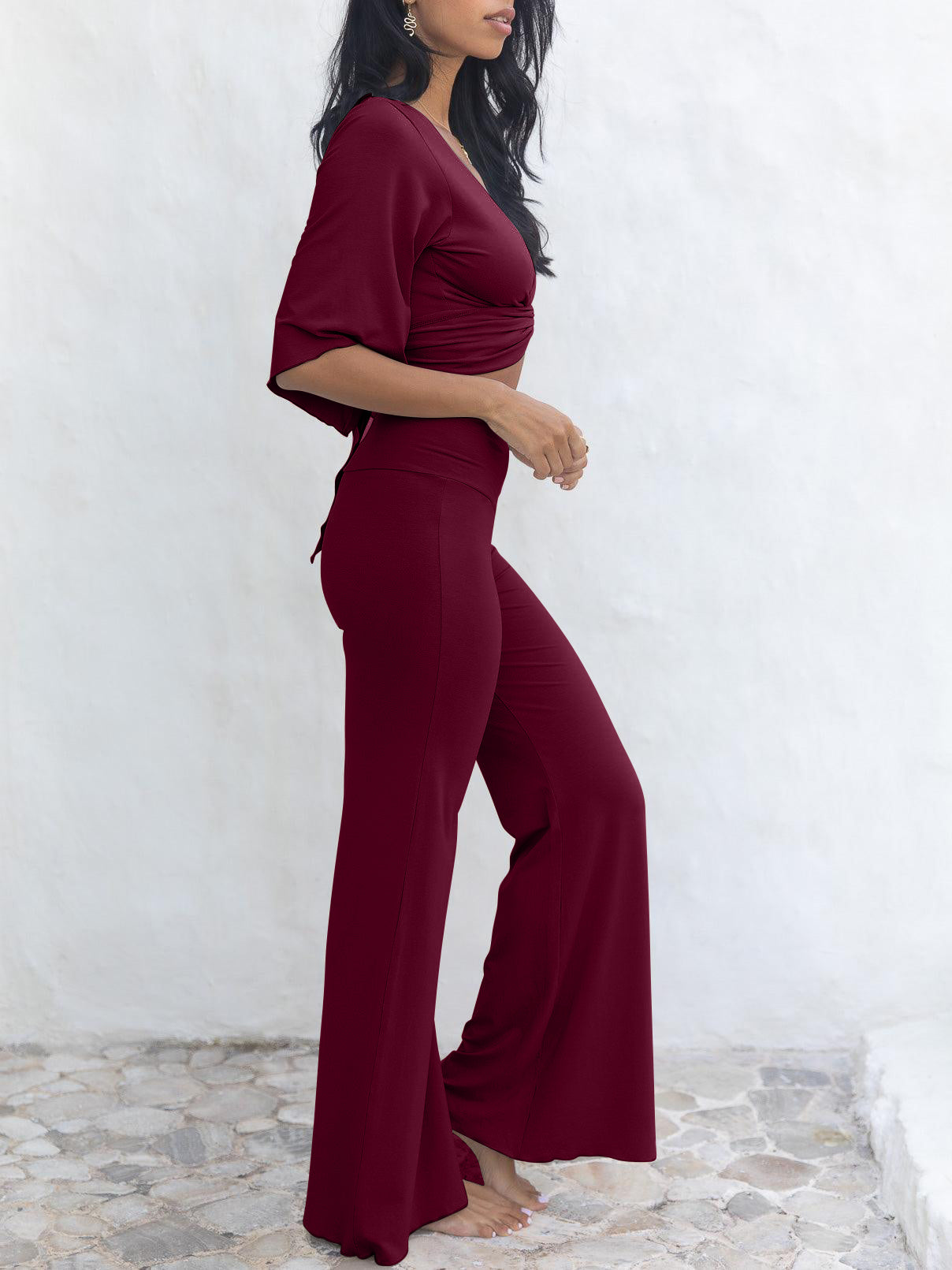 Freya Flare Pant | Soft, Stretchy, and Sexy Plant Viscose