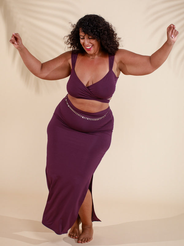 Alexandra Skirt - Amethyst Purple