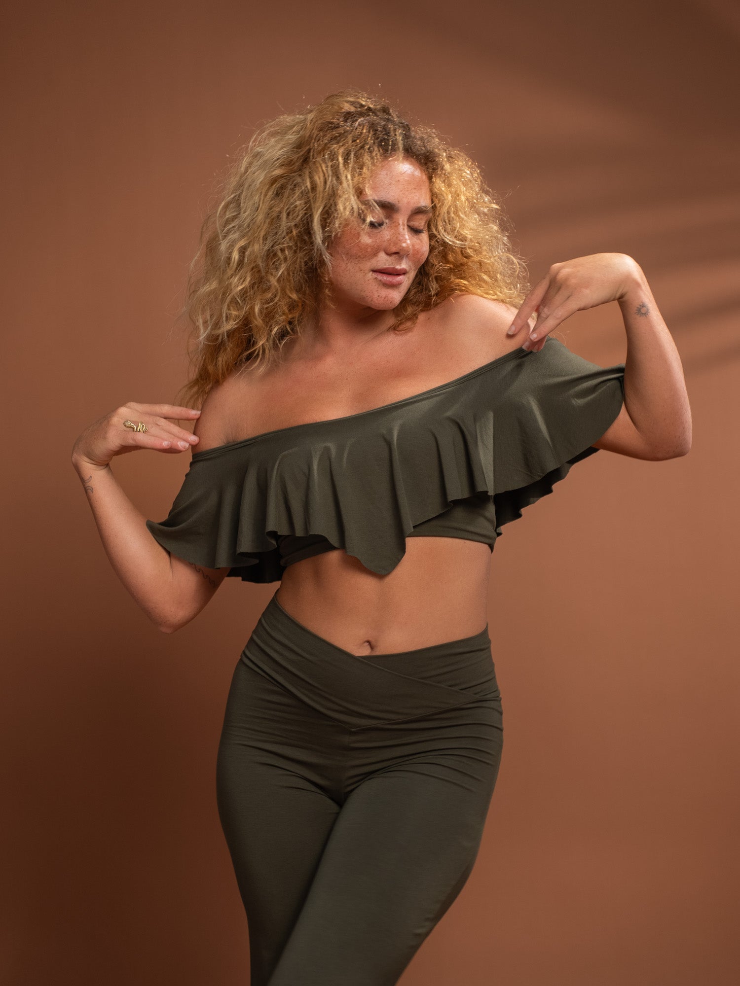 Aphrodite Top - Forest Jade