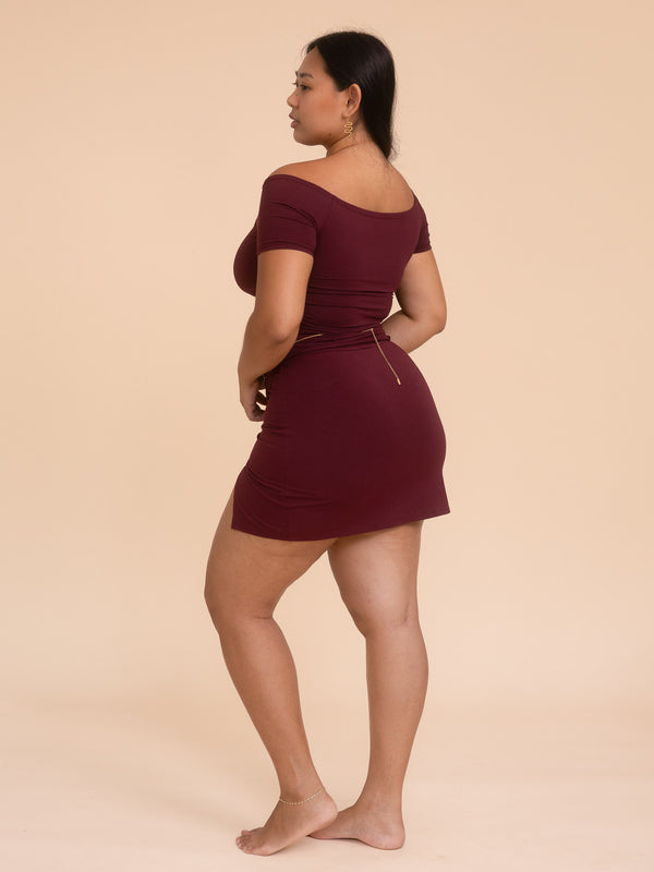 Long Savaya Top - Cherry Stone