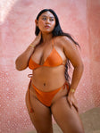 CALYPSO BEADED BIKINI / WHITE main image 1