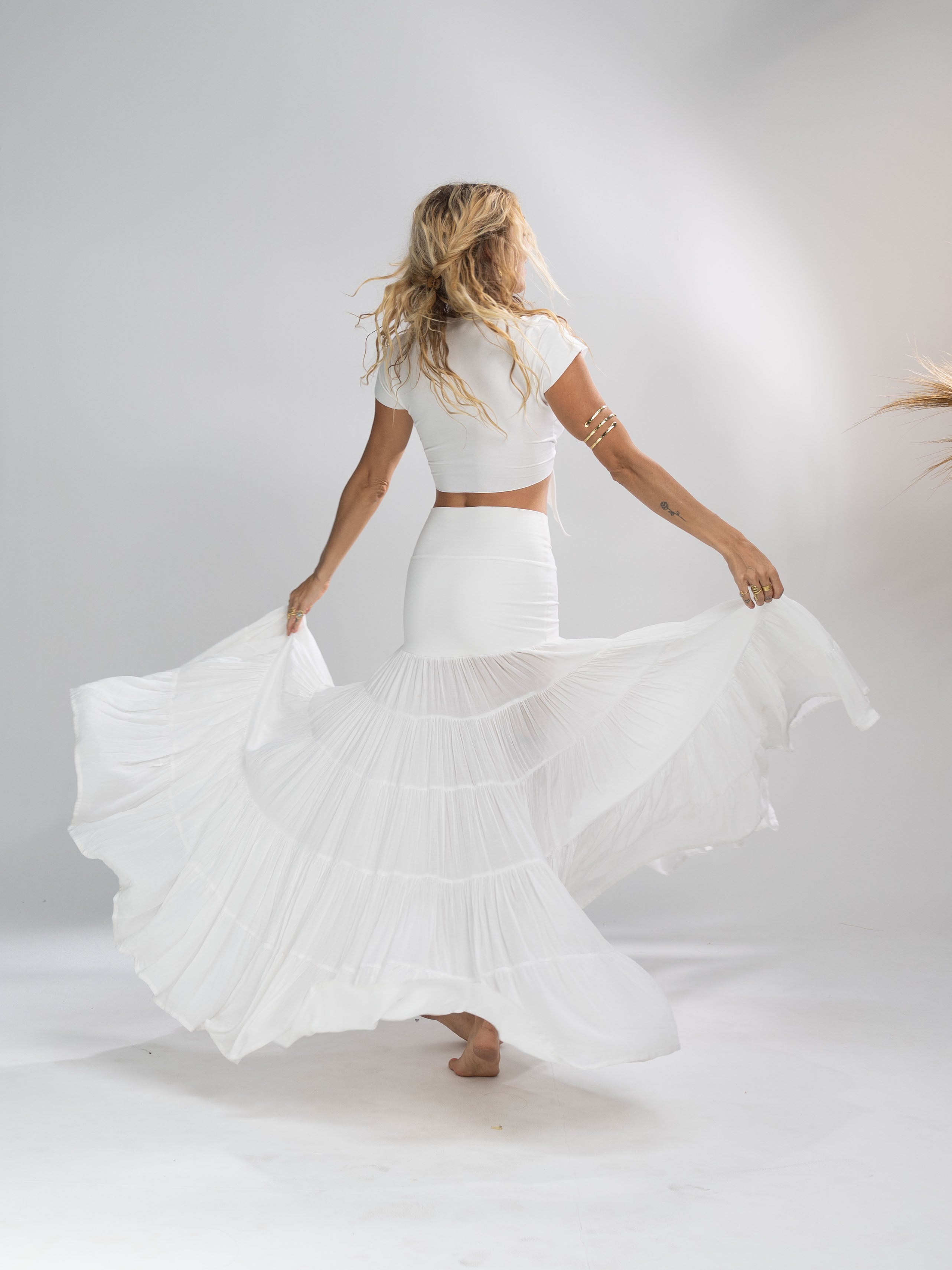 Esme Panel Skirt | Flowy & Feminine Boho Maxi-Skirt