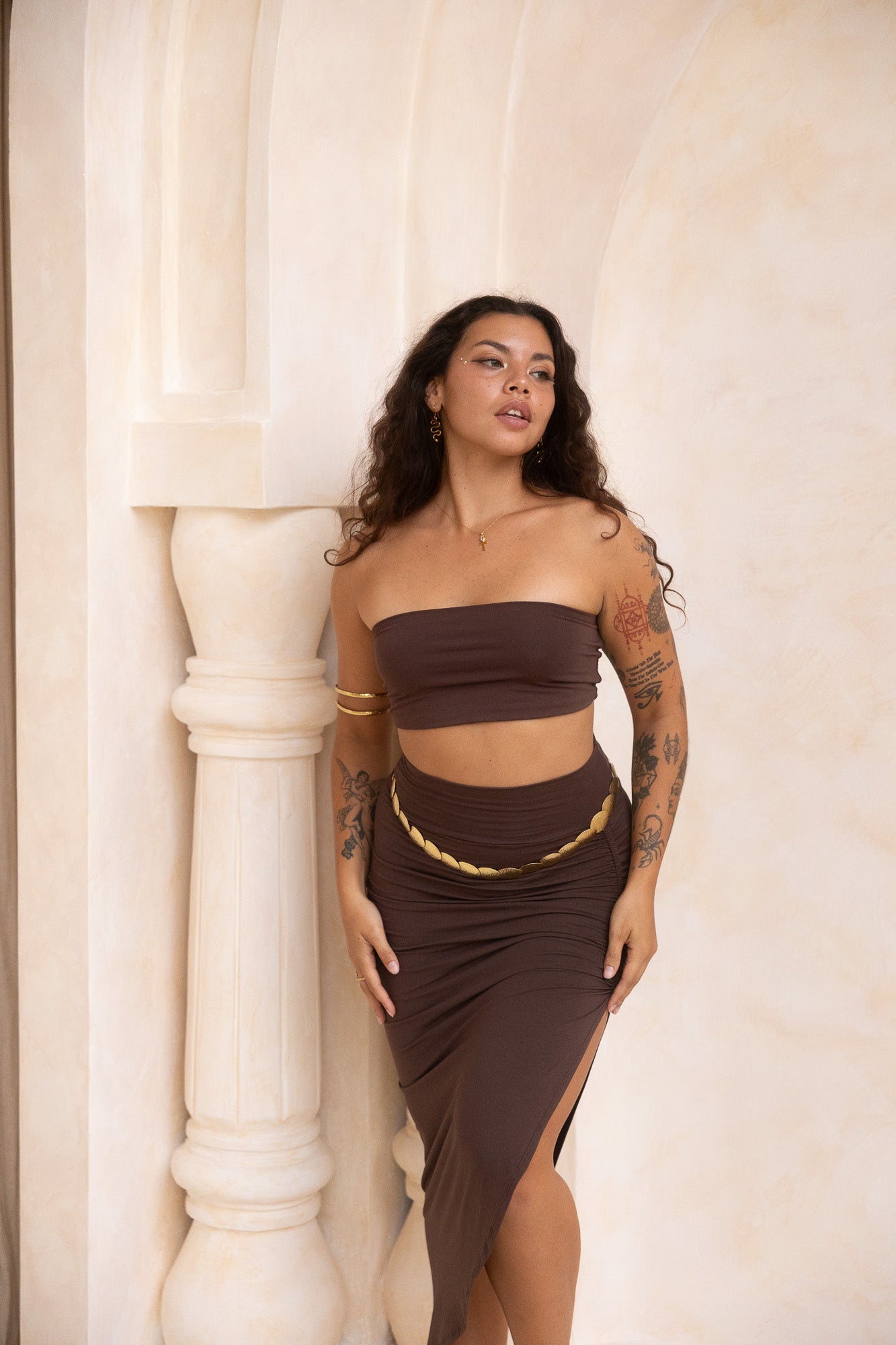 Isis Skirt - Cacao