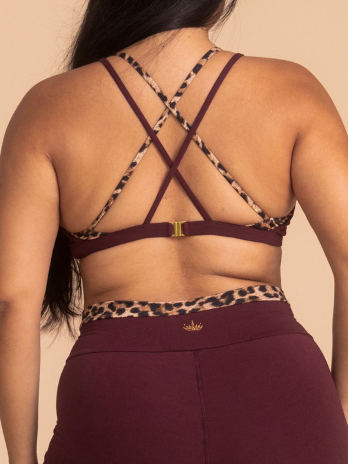 Nova Top - Cherry Stone / Leopard