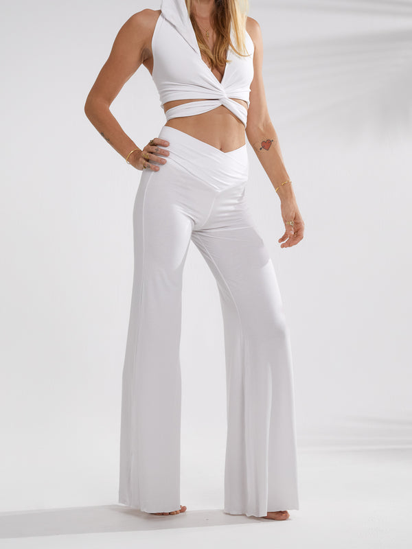 Freya Pant - White Quartz