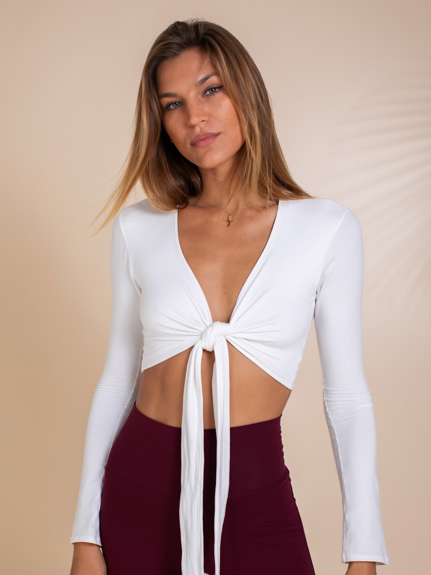 4-Way Juliette Top - Ivory