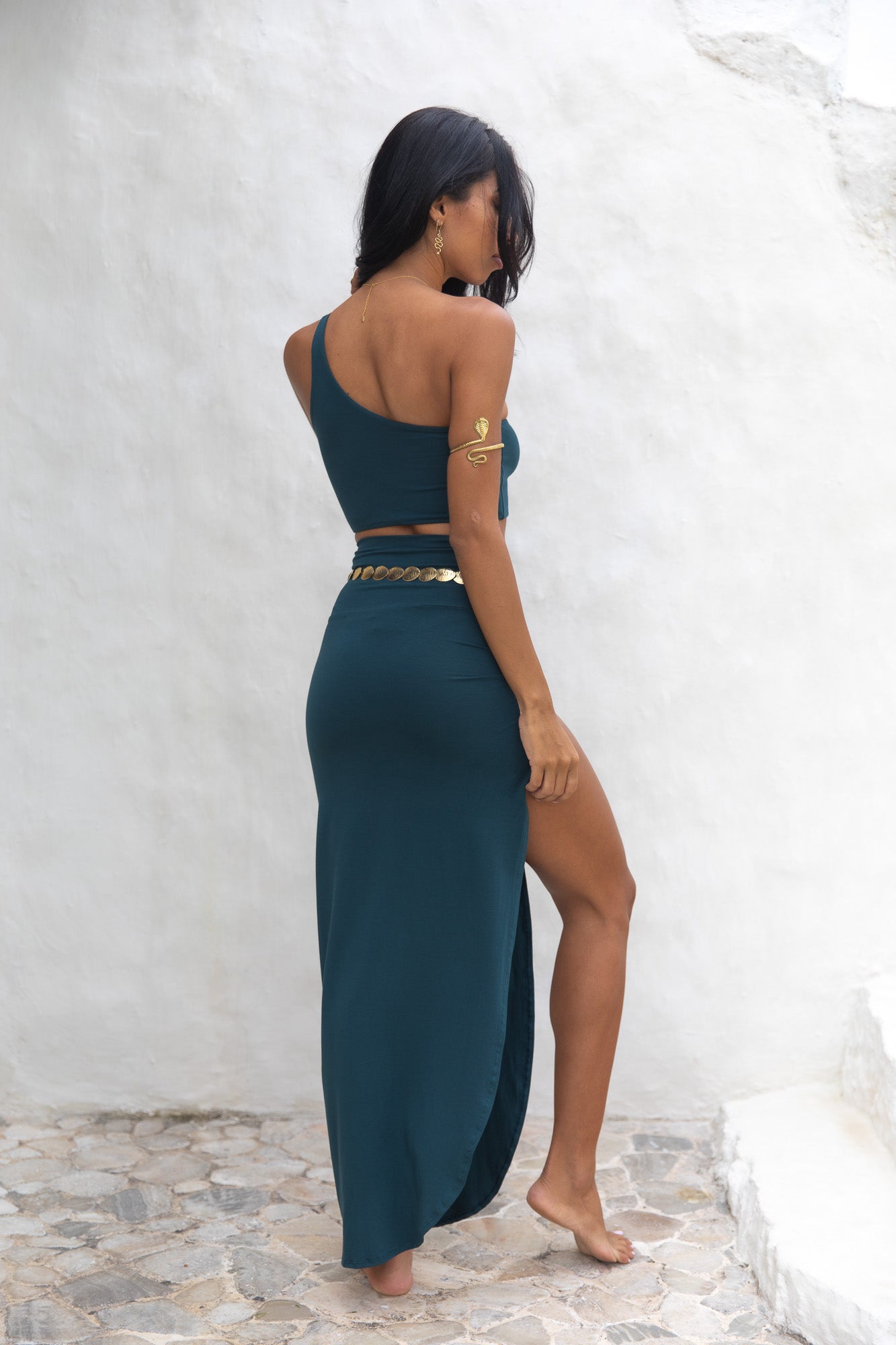 Zahra Top - Atlantis Blue