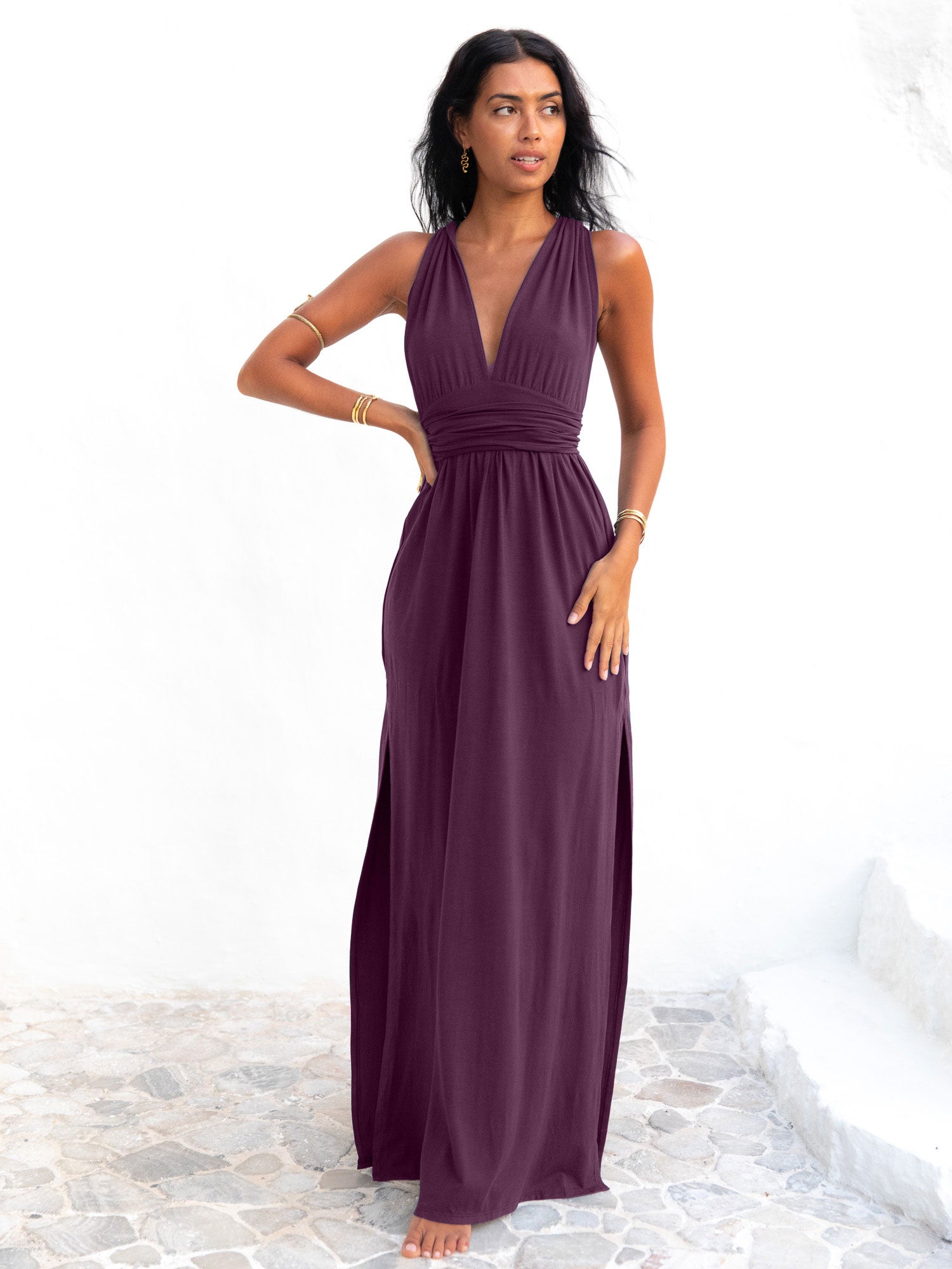 Aurora Infinity Dress - Amethyst Purple