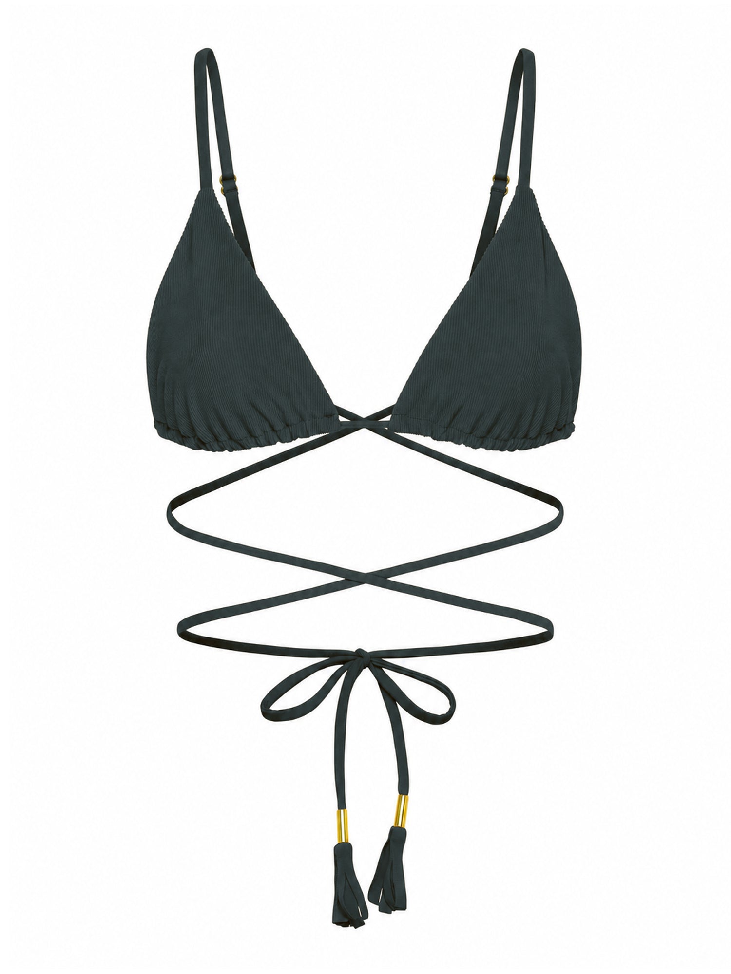 Calypso Bikini Top- Forest Jade