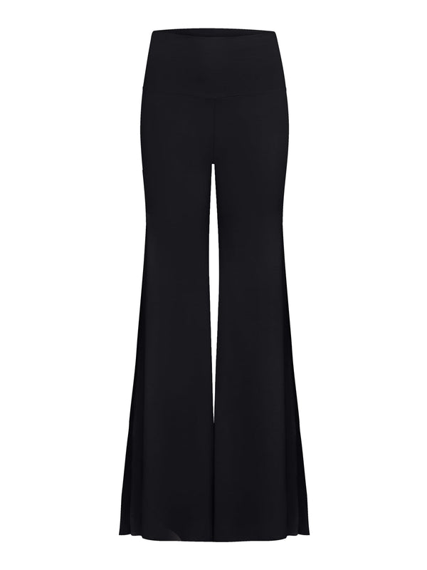 Juno Slit Pant - Black Onyx