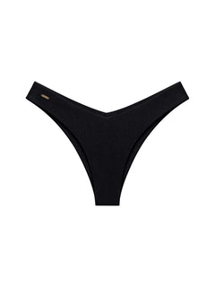 Selene Bikini Bottom - Black Onyx