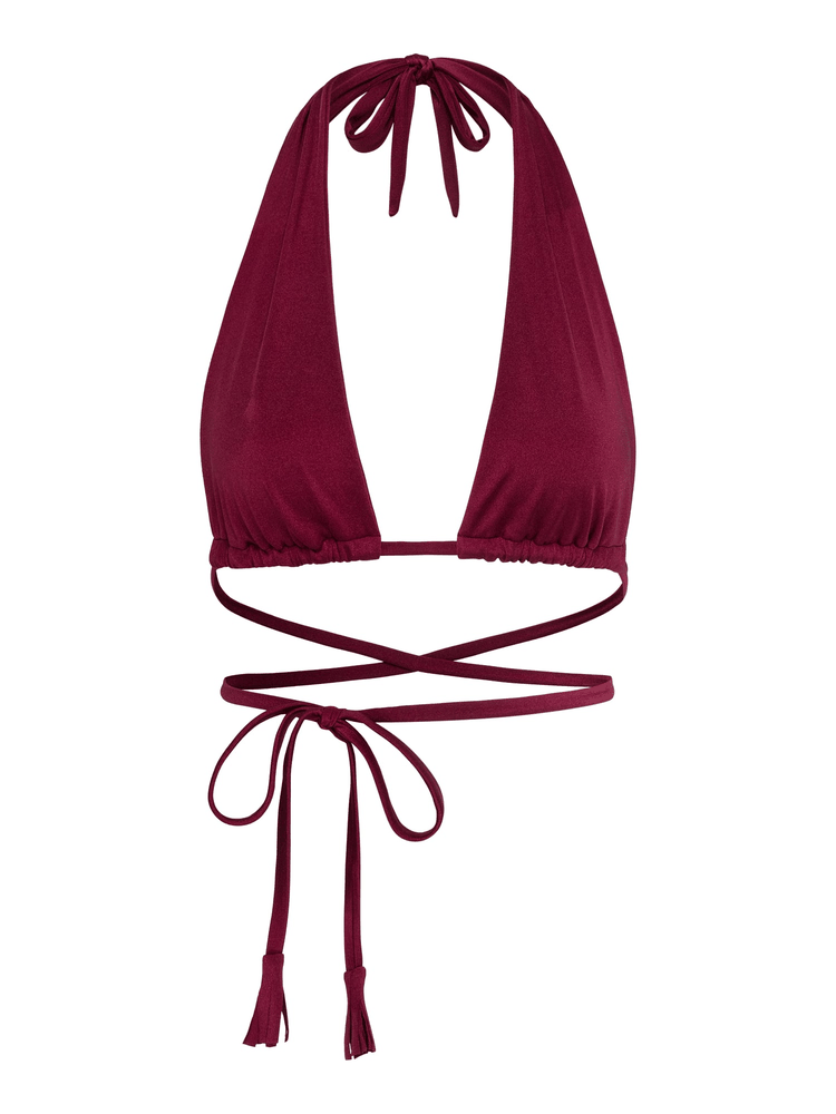 Solara Bikini Top (8-Way) - Cherry