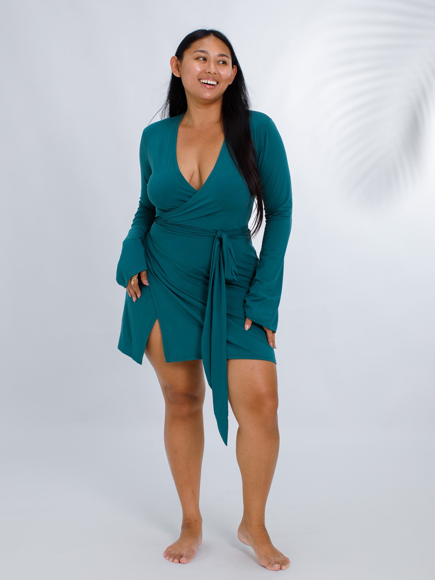 Tara Wrap Dress - Malachite