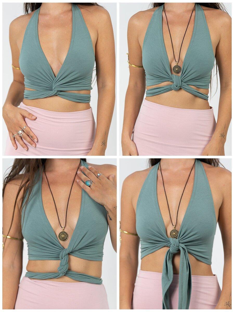 Serpent Tie Top | Unleash Your Inner Goddess with Our Best